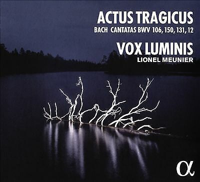 MediaTronixs Johann Sebastian Bach : Bach: Actus Tragicus: Cantatas BWV 106, 150, 131, 12 CD Pre-Owned