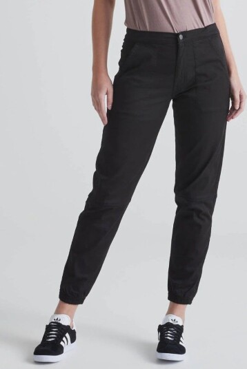 DU/ER Live Lite High Rise Jogger Dame Black 30 30