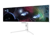 LC Power Gaming PC-Skjerm 44" UltraWide 3840x1080 120Hz med USB-C Hvit