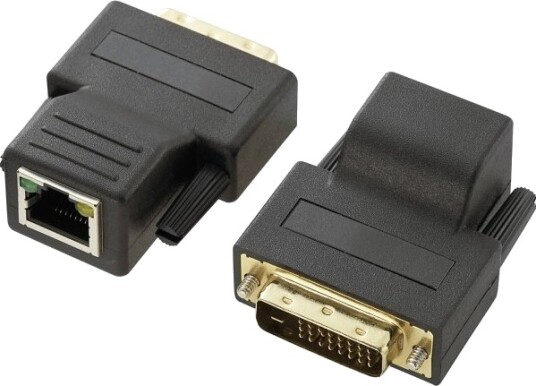 Dvi-Forlenger (Forlengelse) Via Nettverkskabel Rj45 70 M 1920 X 1200 Piksler