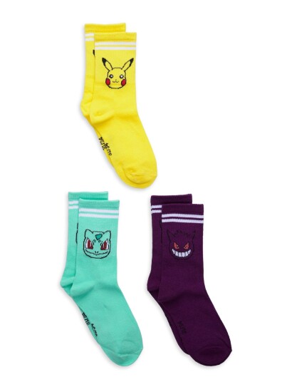 Pókemon Socks   Multi/patterned   23/26