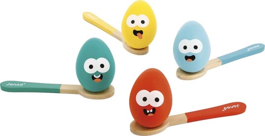 Janod Egg-Og-Skje-Løp Lekesett Fra 3 År Janod Egg-Og-Skje-Løp Lekesett Fra 3 År