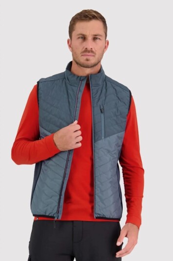 Mons Royale Arete Insulation Vest, Mann Midnight Slate L Mons Royale Arete Insulation Vest, Mann Midnight Slate L