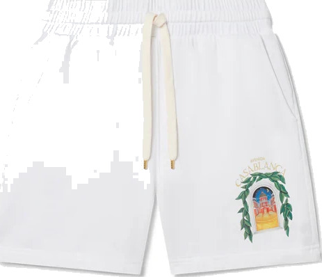 Casablanca Herre Shorts Hvit XL,