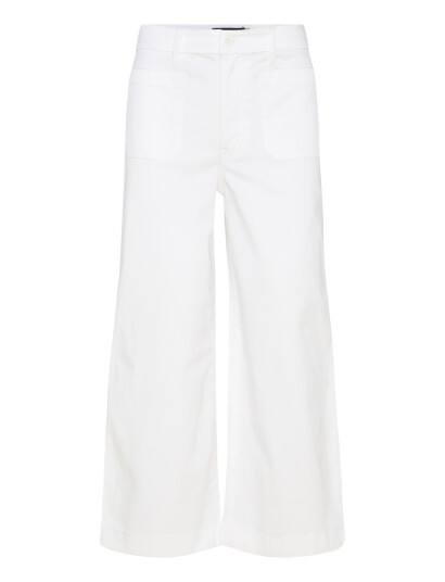 Lauren Ralph Lauren Stretch Chino Wide Leg Cropped Pant White 38 Lauren Ralph Lauren Stretch Chino Wide Leg Cropped Pant White 38