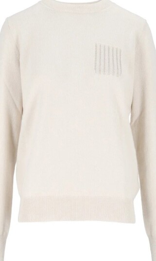 Peserico Herre Strikkevarer Beige M,