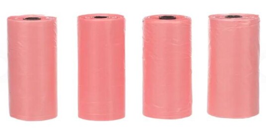 Hundeposer Rosa 4Stk