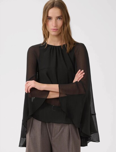 Karen By Simonsen Kberica Blouse Black 36 Karen By Simonsen Kberica Blouse Black 36