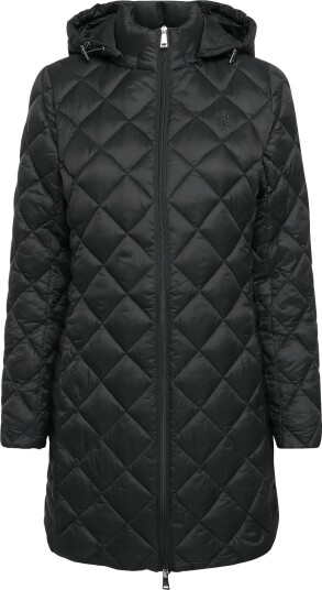 Lauren Ralph Lauren Quilted Hooded Coat LITCHFIELD LODEN M