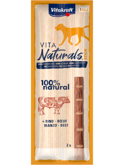 Vitakraft Vita Naturals Sticks Storfe 22G 2X 11G