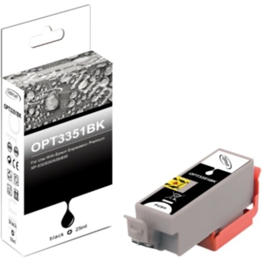Optimum Blekkpatron - svart XL 530 sider OPT3351BK