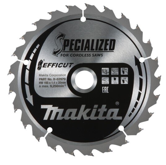 Makita Sirkelsagblad 305x30x80t Efficut