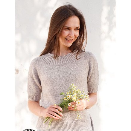 Daisy Lane by DROPS Design Genser Strikkeoppskrift str XS XXL