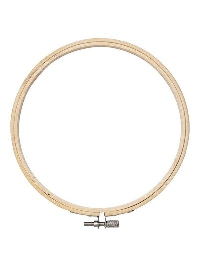 Creativ Company 15 cm Broderiramme i Tre med Metallspenne Creativ Company 15 cm Broderiramme i Tre med Metallspenne