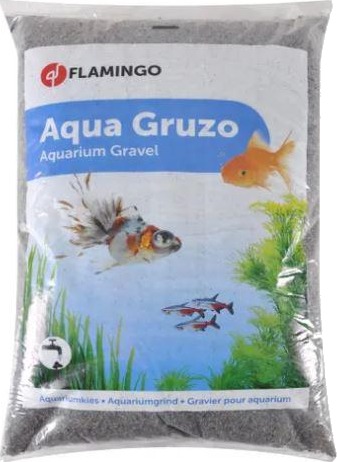 Flamingo Akvariegrus Svart 9 kg Flamingo Akvariegrus Svart 9 kg