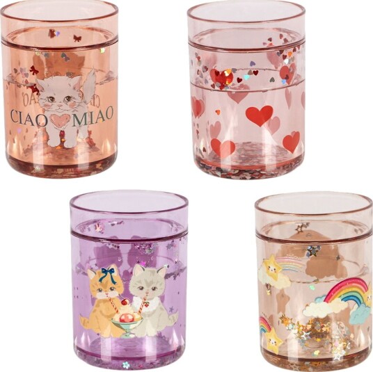 Konges Sløjd Glimmerkopper 4-Pack Multi Glitter Konges Sløjd Glimmerkopper 4-Pack Multi Glitter