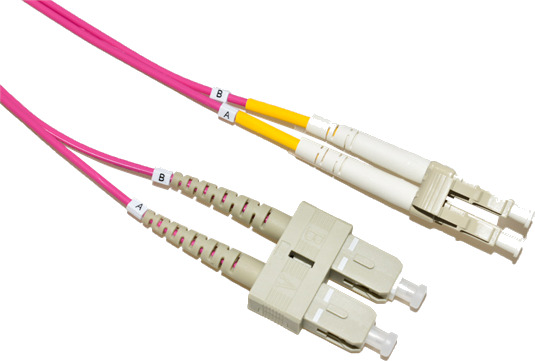 LinkIT Fiber Cord OM4 LC/SC 2m