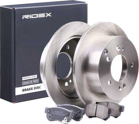 Bremseskiver og klosser RIDEX 3405B0306