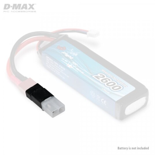 DynoMAX 9843 Connector Adapter T-Plug male - Tamiya male