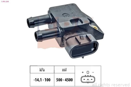 Sensor, avgasstrykk EPS 1.993.284
