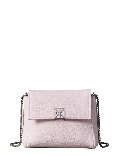 Calvin Klein Emblem Hw Pebble Crossbody 20 Pink ONE SIZE