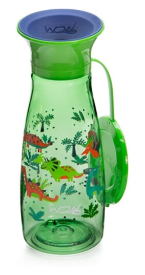 WOW Drikkekopp Mini Green Dinosaurs WOW Drikkekopp Mini Green Dinosaurs