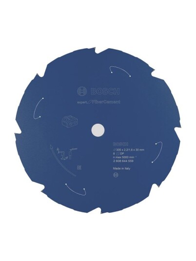 Bosch 305mm Expert Fibersement Sagblad med 8 Tenter for Batteridrevne Sager