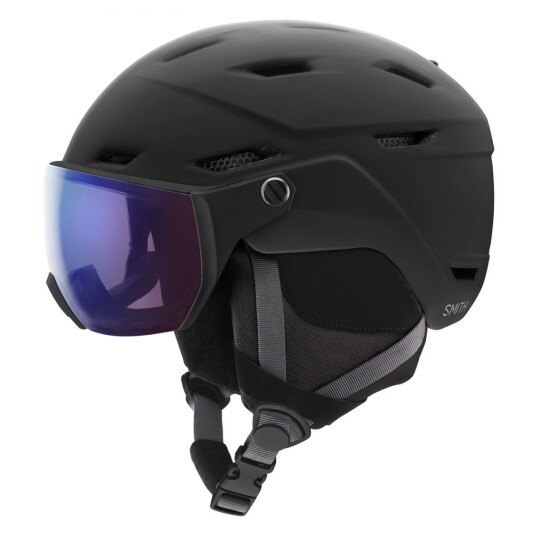 S/Mith Survey Skihjelm med visir Fotokromisk Matte Black 59-63cm S/Mith Survey Skihjelm med visir Fotokromisk Matte Black 59-63cm