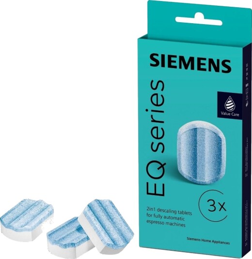 Siemens TZ80002B Avkalkingstabletter for Espressomaskiner - 3-pakning Siemens TZ80002B Avkalkingstabletter for Espressomaskiner - 3-pakning