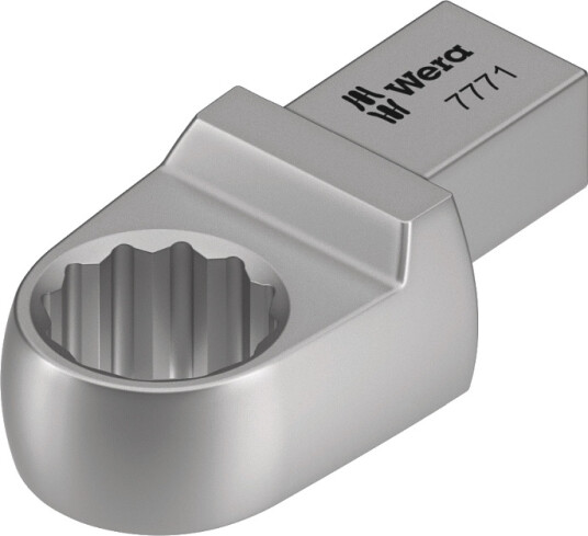 Wera 7771 Torque Wrench End Fitting Sølv 1 Stykker Chromium Vanadium Steel Cr V Wera 7771 Torque Wrench End Fitting Sølv 1 Stykker Chromium Vanadium Steel Cr V