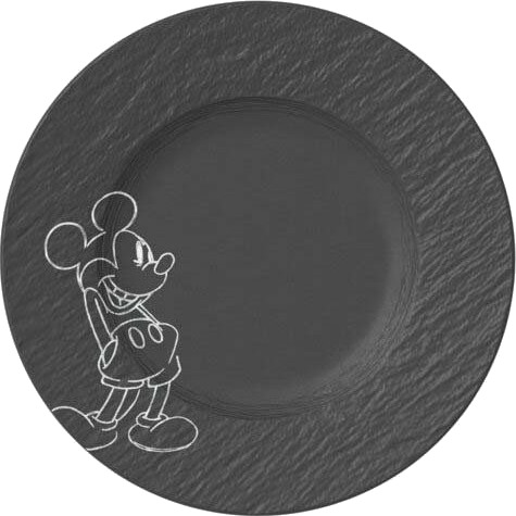 Manufacture Rock Mickey Mouse Frokosttallerken Sort