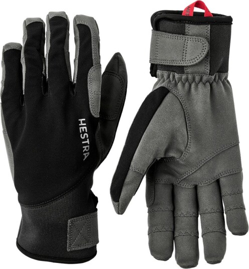 Hestra Ergo Grip Tactility - 5 Finger Black/dark Grey, 8