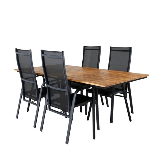 Spisegruppe Venture Home Chane med 4 Curz Spisestoler Spisegruppe Venture Home Chane med 4 Curz Spisestoler