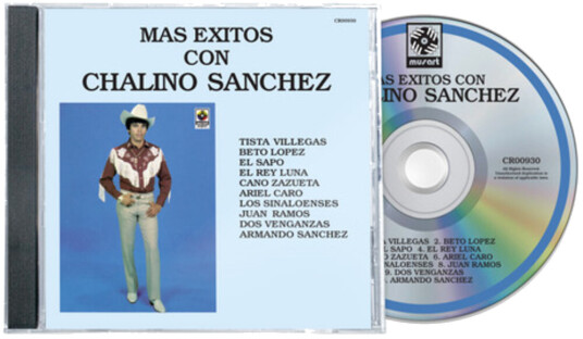 CHALINO SANCHEZ Mas Exitos Con Chalino Sanchez CD