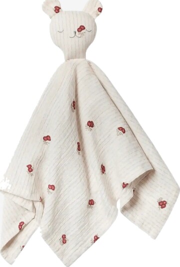 Garbo&Friends Rosehip Muslin Bear Cuddle Cloth Rosehip - ROSEHIP - 48X48 cm