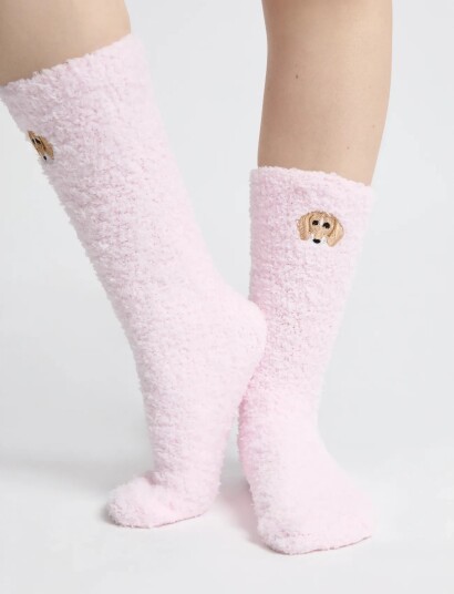 Etam Hug Sockes Pink Etam Hug Sockes Pink