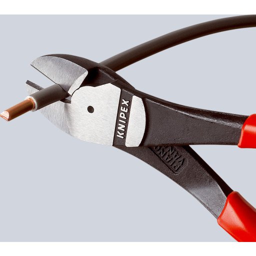 Knipex 7402 Kraftsidavbiter 160 mm Håndverktøy med Ergonomiske Håndtak