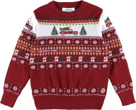Jule Sweaters Genser Strikk Kjøring Home For Jul Jule Sweater 3 4 år 98 104 Genser Rød Jule Sweaters Genser Strikk Kjøring Home For Jul Jule Sweater 3 4 år 98 104 Genser Rød