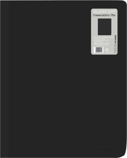 Demo Mappe A4 X 20+ Lommer Svart180x310x240mm 0,164 Kg 1 Stk Demo Mappe A4 X 20+ Lommer Svart180x310x240mm 0,164 Kg 1 Stk