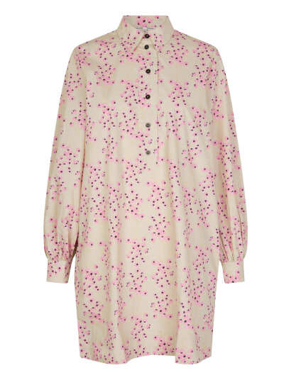 Second Female Claud Tunic Dress - Pink - XS