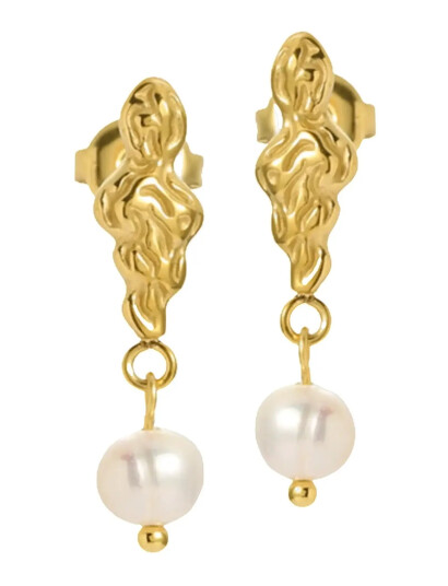 SISTIE Freja Earrings Gold Plated Guld One Size