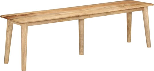 vidaXL Benk 160x40x45 cm heltre mango