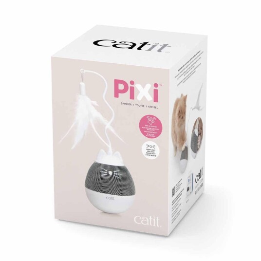 Catit Pixi Spinner White & Grey (787.0180) Catit Pixi Spinner White & Grey (787.0180)