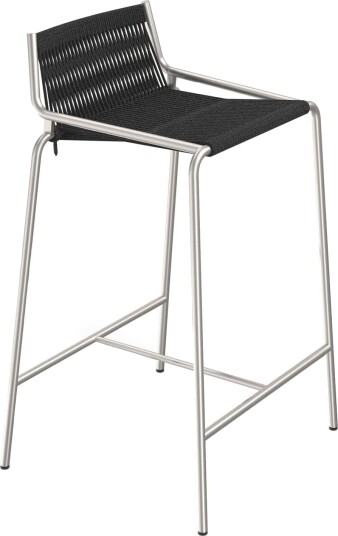 Thorup Copenhagen Noel Barkrakk Rustfritt Stål/ Sort Lin H67 cm