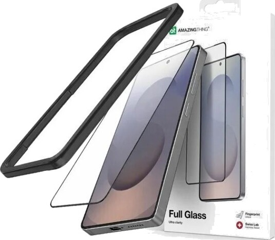 AmazingThing Radix Full Glass Tempered Glass for Samsung S26 Ultra Transparent