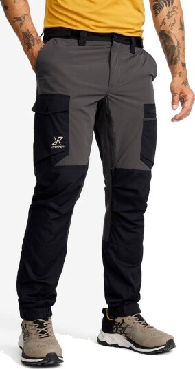 Revolutionrace Turbukse & Fritidsbukse Rambler Lightweight Pro Pants Herre Anthracite/Black 2XL