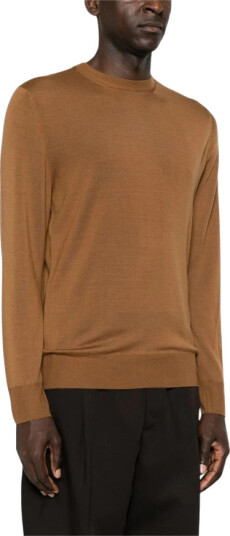 Canali Herre Strikkevarer Brun XL,