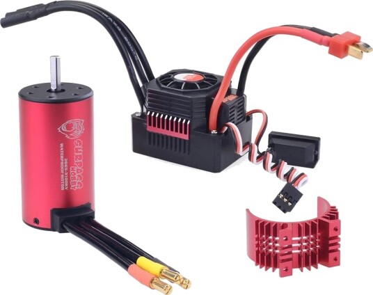 Surpass Hobby Combo 80A ESC m/3665 3500KV BL WP Surpass Hobby Combo 80A ESC m/3665 3500KV BL WP