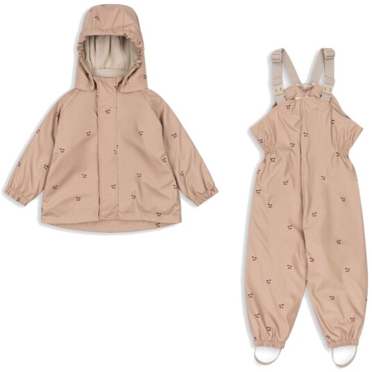 Konges Sløjd Rainy Palme set – cherry   4år