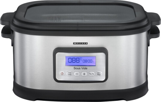 MELISSA Sous Vide 6L 520W Svart / rustfritt stål